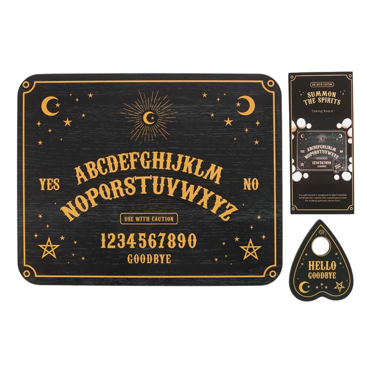 *Black Talking Board with Planchette (10/20)
