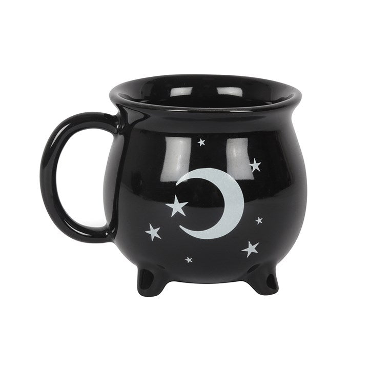 Witches Brew Ceramic Cauldron Tea Set – Teapot & 4 Cups Gothic Tea Set
