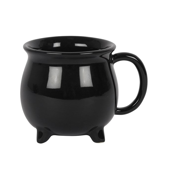Witches Brew Ceramic Cauldron Tea Set – Teapot & 4 Cups Gothic Tea Set