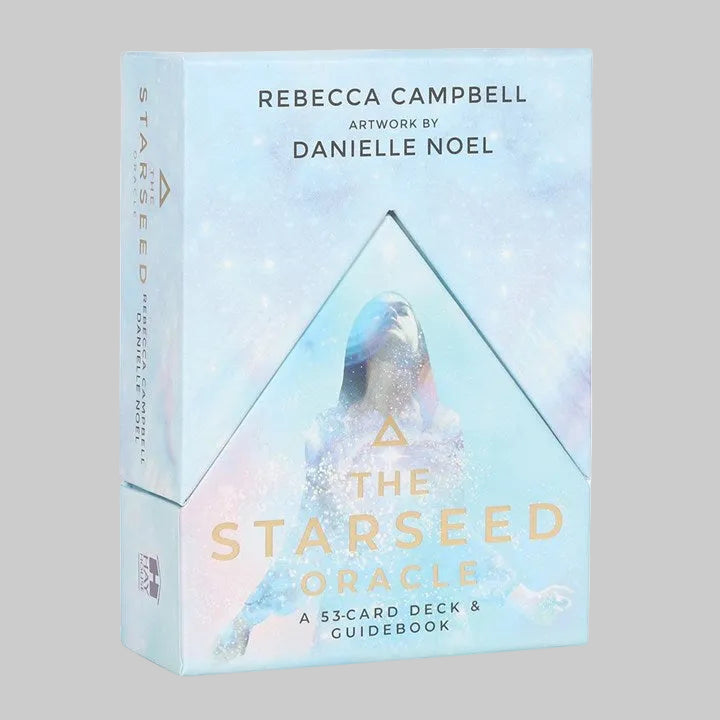 The Starseed Oracle packaging with artwork by Danielle Noel on a white background