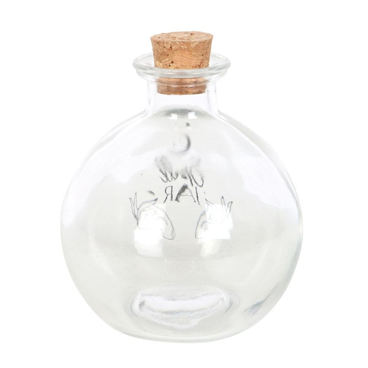 *10cm Glass Spell Jar with Spell Recipe Booklet (6/24)
