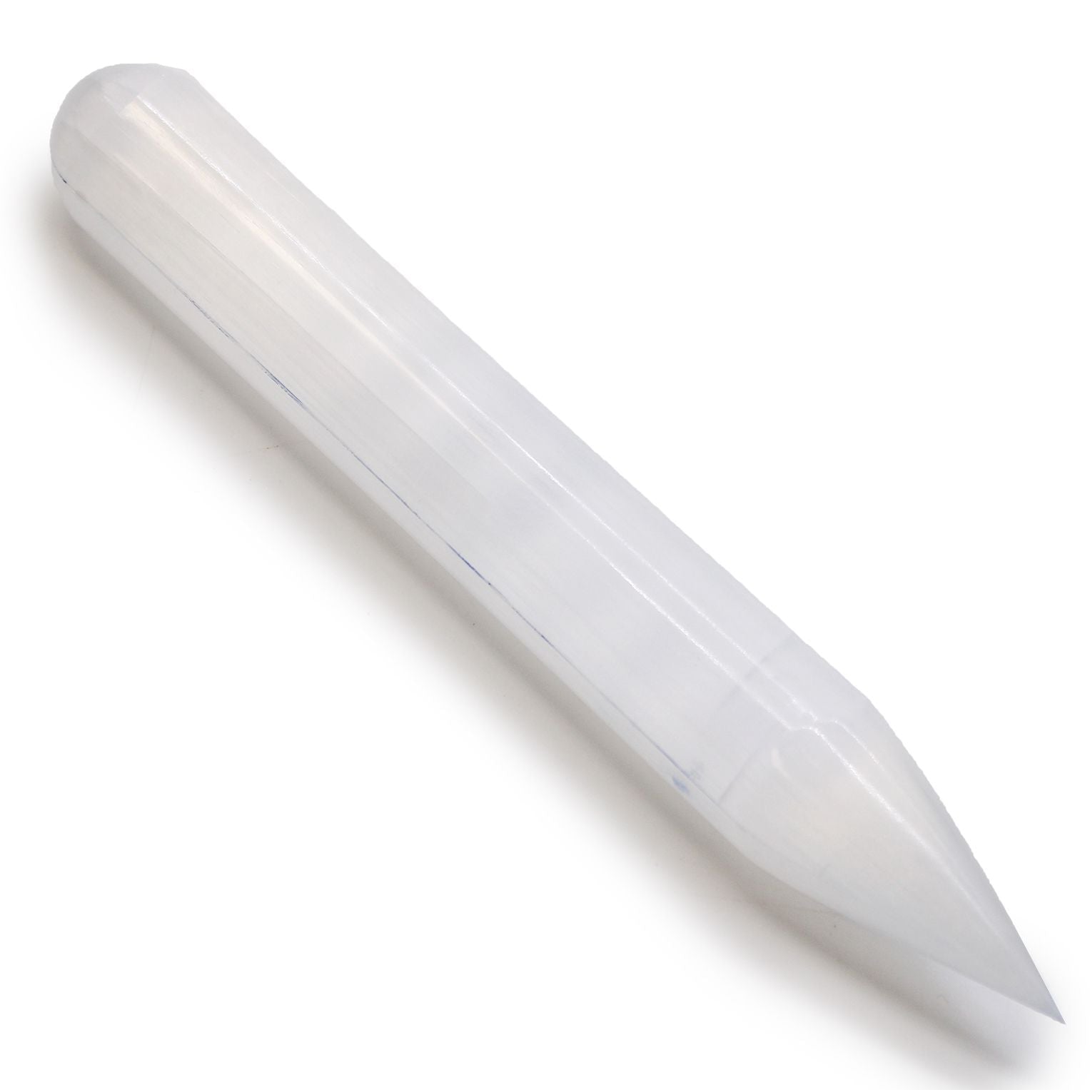 White stylus pen on a white background