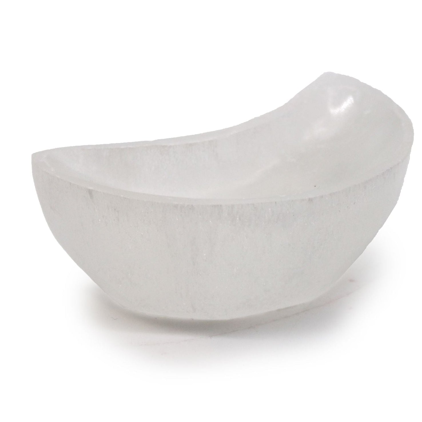 White ceramic bowl on a white background