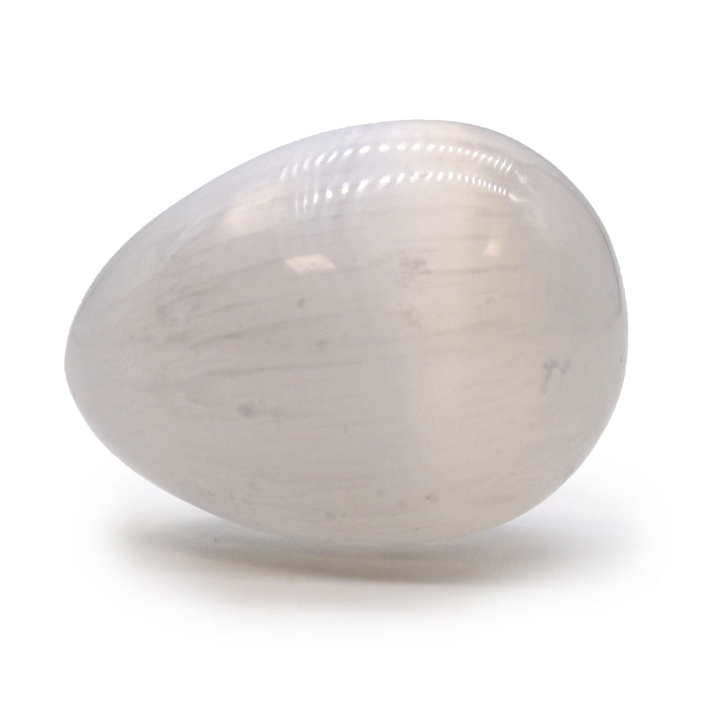 Marble-textured oval object on a white background