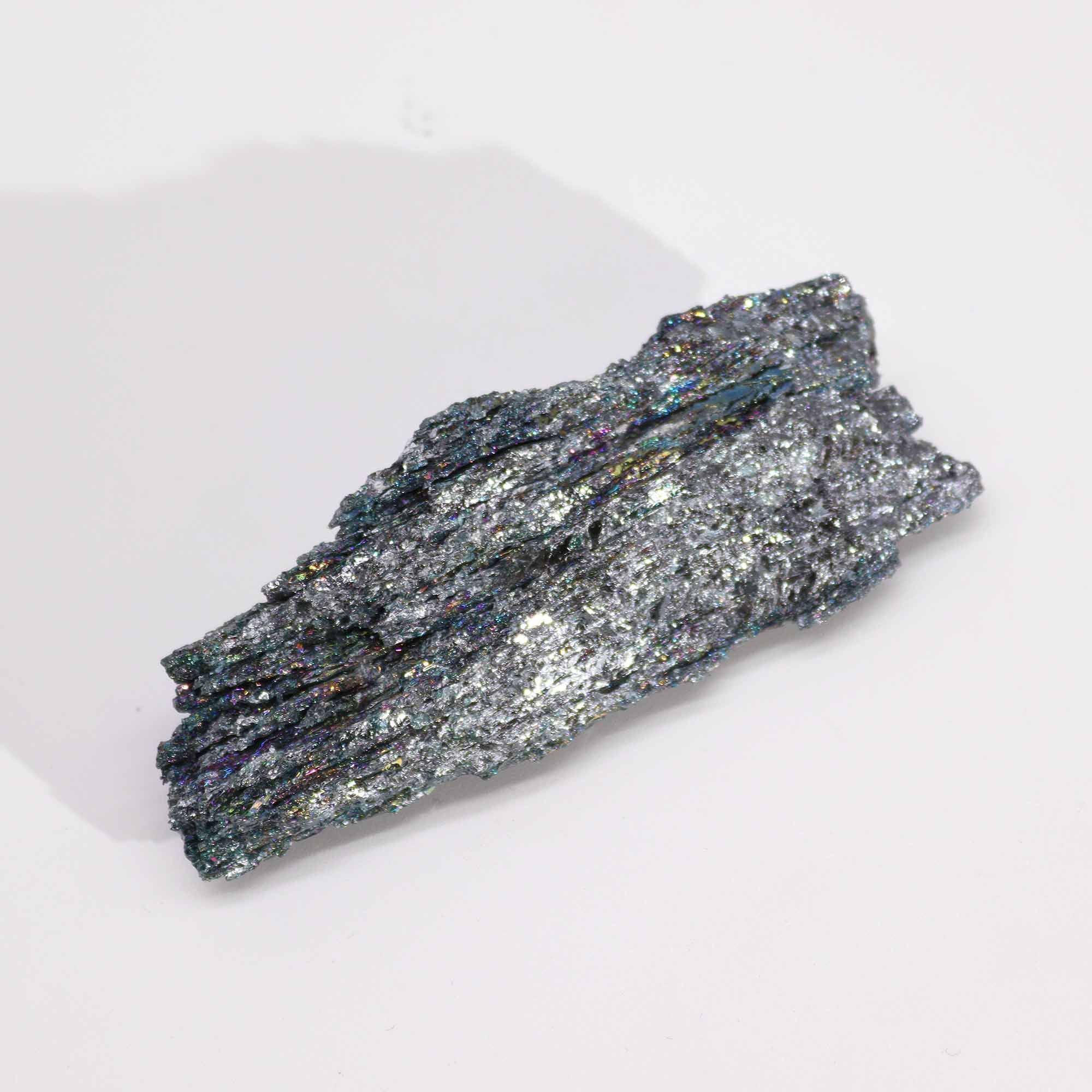 Mineral sample on a white background